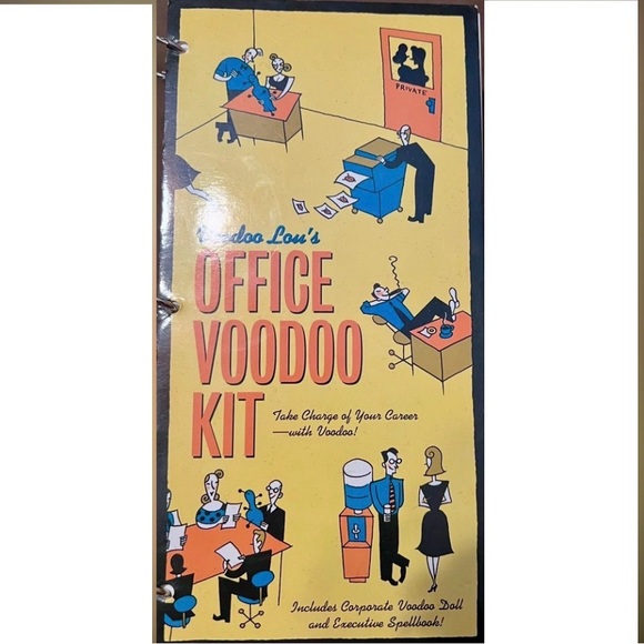 Voodoo Lou Other - VOODOO LOU’s Office Voodoo Kit  Humorous Instruction Manual and Voodoo Doll Incl